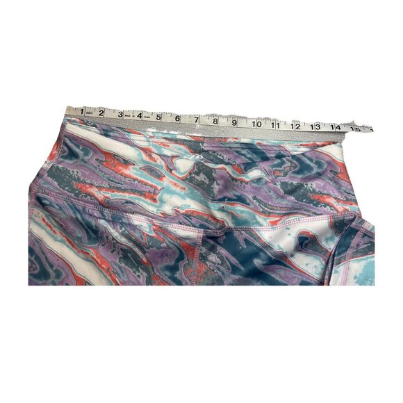 Pro-player Capri Leggings Women's Medium Multicolor Tie-Dye Stretch Performance - Picture 6 of 6